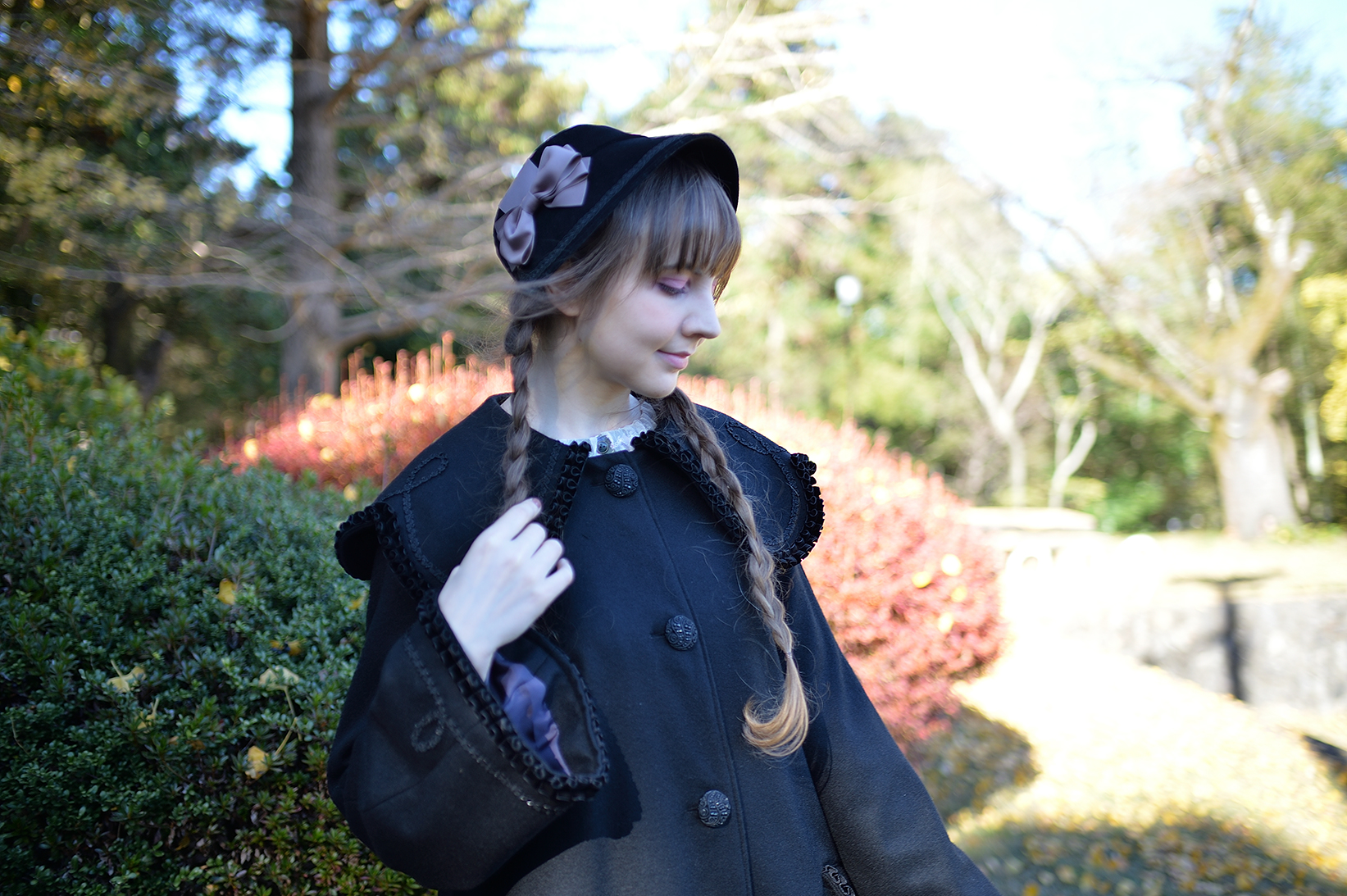 SERAPHIM セラフィム　ロングコート MadeinFrance 2000s SERAPHIN Mouton Jacket size 64 フランス代表