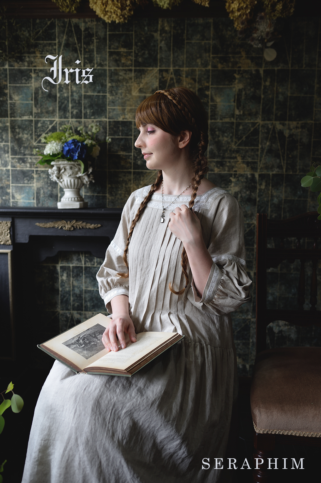 【新品未使用】SERAPHIM＊トワルドジュイのドレス 新品未使用】SERAPHIM＊トワルドジュイのドレス SERAPHIMの買取